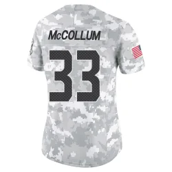 Nate McCollum Seattle Seahawks Limited Women's 2024 Salute to Service Jersey (Arctic Camo)
