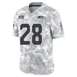 Nehemiah Pritchett Seattle Seahawks Limited Men's 2024 Salute to Service Jersey (Arctic Camo)