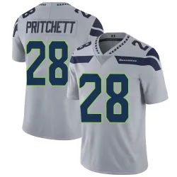 Nehemiah Pritchett Seattle Seahawks Limited Men's Alternate Vapor Untouchable Jersey (Gray)