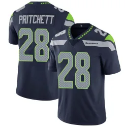 Nehemiah Pritchett Seattle Seahawks Limited Men's Team Color Vapor Untouchable Jersey (Navy)