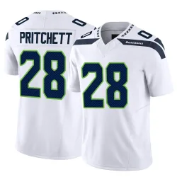 Nehemiah Pritchett Seattle Seahawks Limited Men's Vapor F.U.S.E. Jersey (White)