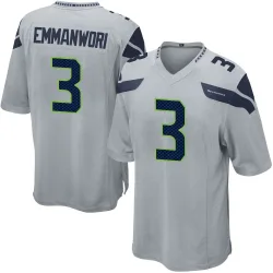 Nick Emmanwori Seattle Seahawks Game Men's Alternate Jersey (Gray)