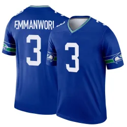 Nick Emmanwori Seattle Seahawks Legend Men's Throwback Jersey (Royal)
