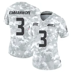 Nick Emmanwori Seattle Seahawks Limited Women's 2024 Salute to Service Jersey (Arctic Camo)