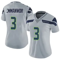 Nick Emmanwori Seattle Seahawks Limited Women's Alternate Vapor Untouchable Jersey (Gray)