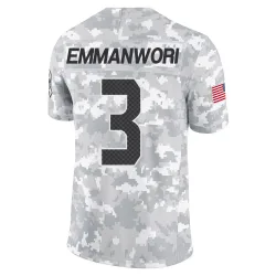 Nick Emmanwori Seattle Seahawks Limited Youth 2024 Salute to Service Jersey (Arctic Camo)
