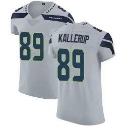 Nick Kallerup Seattle Seahawks Elite Men's Alternate Vapor Untouchable Jersey (Gray)