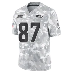 Noah Fant Seattle Seahawks Limited Men's 2024 Salute to Service Jersey (Arctic Camo)