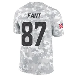Noah Fant Seattle Seahawks Limited Men's 2024 Salute to Service Jersey (Arctic Camo)