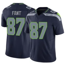 Noah Fant Seattle Seahawks Limited Men's Vapor F.U.S.E. Jersey (Navy)