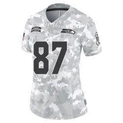 Noah Fant Seattle Seahawks Limited Women's 2024 Salute to Service Jersey (Arctic Camo)