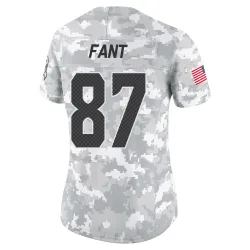 Noah Fant Seattle Seahawks Limited Women's 2024 Salute to Service Jersey (Arctic Camo)