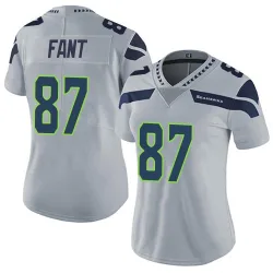 Noah Fant Seattle Seahawks Limited Women's Alternate Vapor Untouchable Jersey (Gray)
