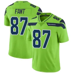 Noah Fant Seattle Seahawks Limited Youth Color Rush Neon Jersey (Green)