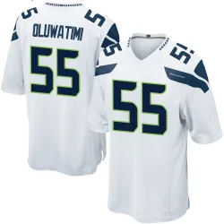 Olu Oluwatimi Seattle Seahawks Game Men's Jersey (White)