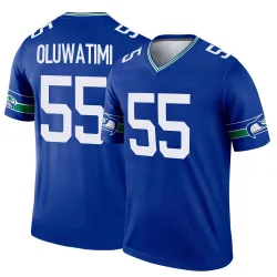 Olu Oluwatimi Seattle Seahawks Legend Men's Throwback Jersey (Royal)