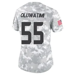 Olu Oluwatimi Seattle Seahawks Limited Women's 2024 Salute to Service Jersey (Arctic Camo)