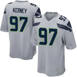 Patrick Kerney Seattle Seahawks Game Men's Alternate Jersey (Gray)