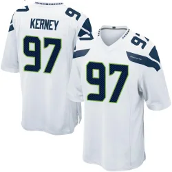 Patrick Kerney Seattle Seahawks Game Men's Jersey (White)