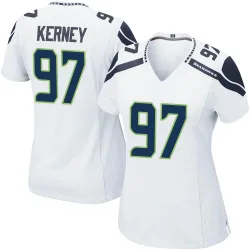 Patrick Kerney Seattle Seahawks Game Women's Jersey (White)