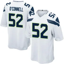 Patrick O'Connell Seattle Seahawks Game Men's Jersey (White)
