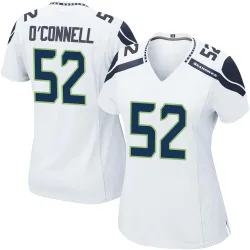 Patrick O'Connell Seattle Seahawks Game Women's Jersey (White)