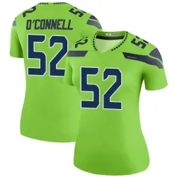 Patrick O'Connell Seattle Seahawks Legend Women's Color Rush Neon Jersey (Green)