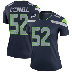 Patrick O'Connell Seattle Seahawks Legend Women's Jersey (Navy)