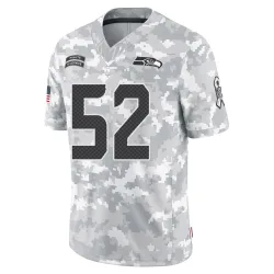 Patrick O'Connell Seattle Seahawks Limited Men's 2024 Salute to Service Jersey (Arctic Camo)