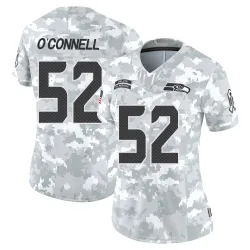Patrick O'Connell Seattle Seahawks Limited Women's 2024 Salute to Service Jersey (Arctic Camo)