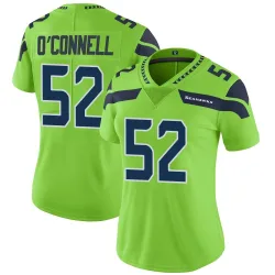 Patrick O'Connell Seattle Seahawks Limited Women's Color Rush Neon Jersey (Green)