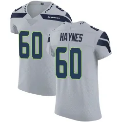 Phil Haynes Seattle Seahawks Elite Men's Alternate Vapor Untouchable Jersey (Gray)