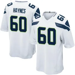 Phil Haynes Seattle Seahawks Game Men's Jersey (White)