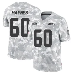 Phil Haynes Seattle Seahawks Limited Men's 2024 Salute to Service Jersey (Arctic Camo)