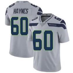 Phil Haynes Seattle Seahawks Limited Men's Alternate Vapor Untouchable Jersey (Gray)