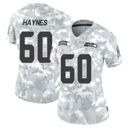 Phil Haynes Seattle Seahawks Limited Women's 2024 Salute to Service Jersey (Arctic Camo)