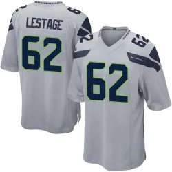 Pier-Olivier Lestage Seattle Seahawks Game Youth Alternate Jersey (Gray)