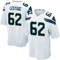 Pier-Olivier Lestage Seattle Seahawks Game Youth Jersey (White)