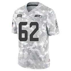 Pier-Olivier Lestage Seattle Seahawks Limited Men's 2024 Salute to Service Jersey (Arctic Camo)