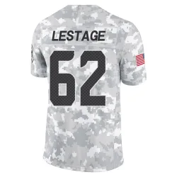 Pier-Olivier Lestage Seattle Seahawks Limited Men's 2024 Salute to Service Jersey (Arctic Camo)