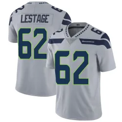 Pier-Olivier Lestage Seattle Seahawks Limited Men's Alternate Vapor Untouchable Jersey (Gray)