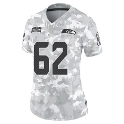 Pier-Olivier Lestage Seattle Seahawks Limited Women's 2024 Salute to Service Jersey (Arctic Camo)