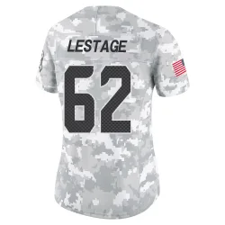 Pier-Olivier Lestage Seattle Seahawks Limited Women's 2024 Salute to Service Jersey (Arctic Camo)