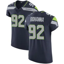 Quinton Bohanna Seattle Seahawks Elite Men's Team Color Vapor Untouchable Jersey (Navy)