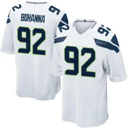 Quinton Bohanna Seattle Seahawks Game Youth Jersey (White)