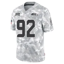 Quinton Bohanna Seattle Seahawks Limited Men's 2024 Salute to Service Jersey (Arctic Camo)