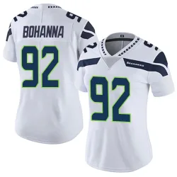 Quinton Bohanna Seattle Seahawks Limited Women's Vapor Untouchable Jersey (White)