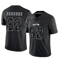 Quinton Bohanna Seattle Seahawks Limited Youth Reflective Jersey (Black)