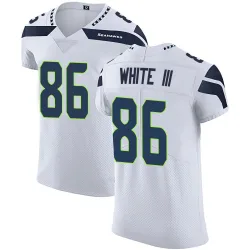 Ricky White III Seattle Seahawks Elite Men's Vapor Untouchable Jersey (White)