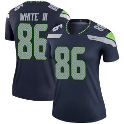Ricky White III Seattle Seahawks Legend Women's Jersey (Navy)